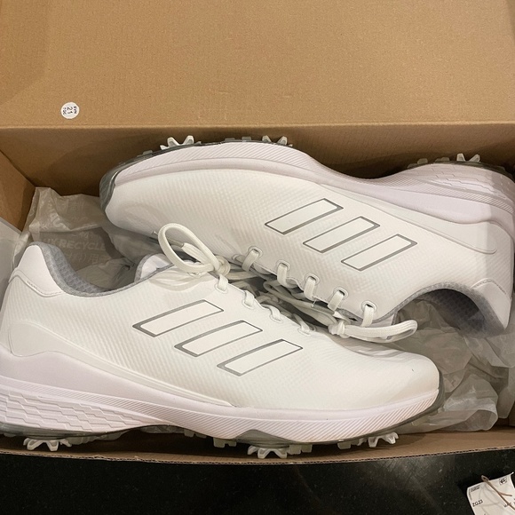 Mens adidas golf shoes 11.5 wide - Picture 1 of 3